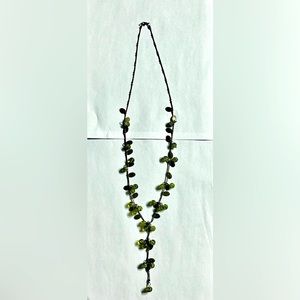 Beads necklace, sweater or shirt decoration chain. New